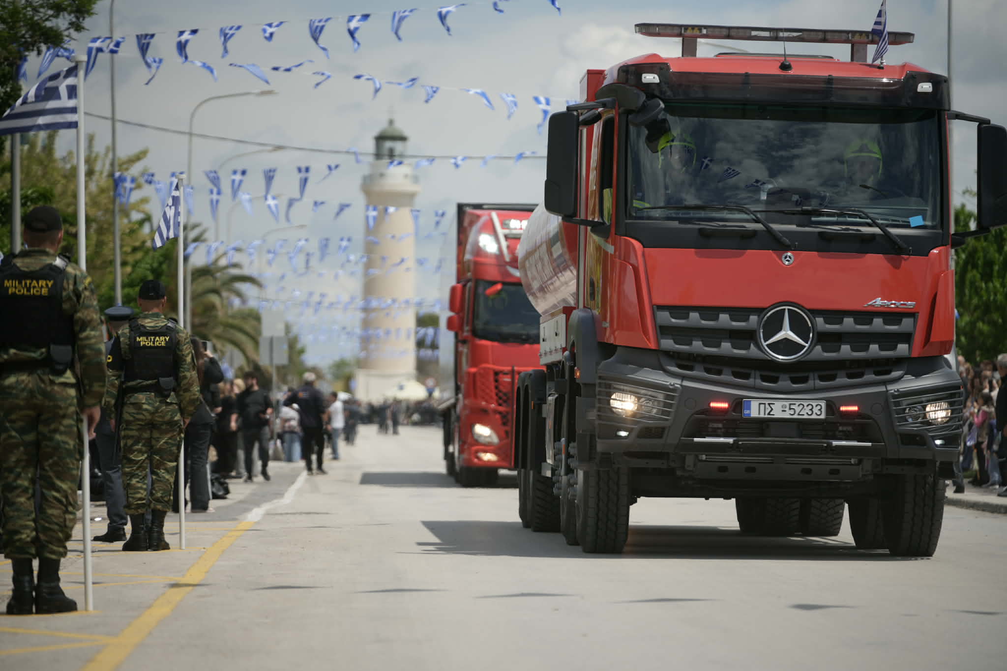 Δυναμική παρουσία του Πυροσβεστικού Σώματος και της ΕΜΟΔΕ στην παρέλαση για την απελευθέρωση της Αλεξανδρούπολης