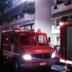 Πυρκαγιά σε διπλοκατοικία επί της οδού Μιλτιάδου στο Παλαιό Φάληρο Αττικής