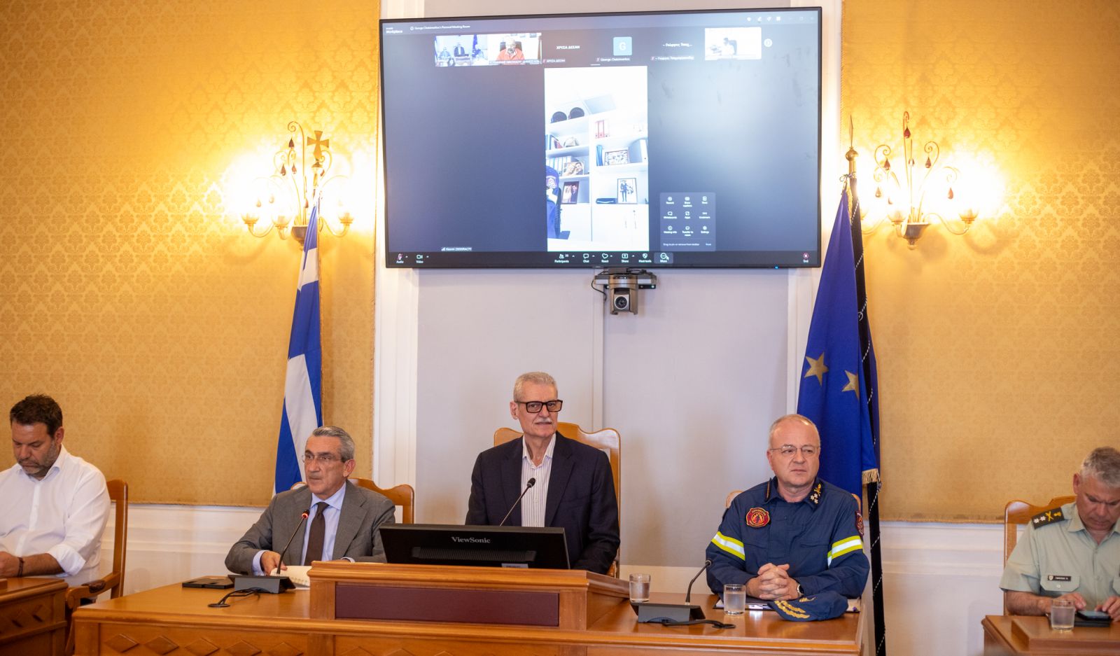 Ευρεία σύσκεψη στη Ρόδο για την αντιπυρική περίοδο 2026 – Ευ. Τουρνάς: «Επιτήρηση, έγκαιρη προειδοποίηση και άμεση επέμβαση»