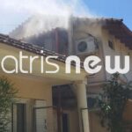 Πυρκαγιά σε οικία επί της οδού Καλυβίων στην Αμαλιάδα Ηλείας