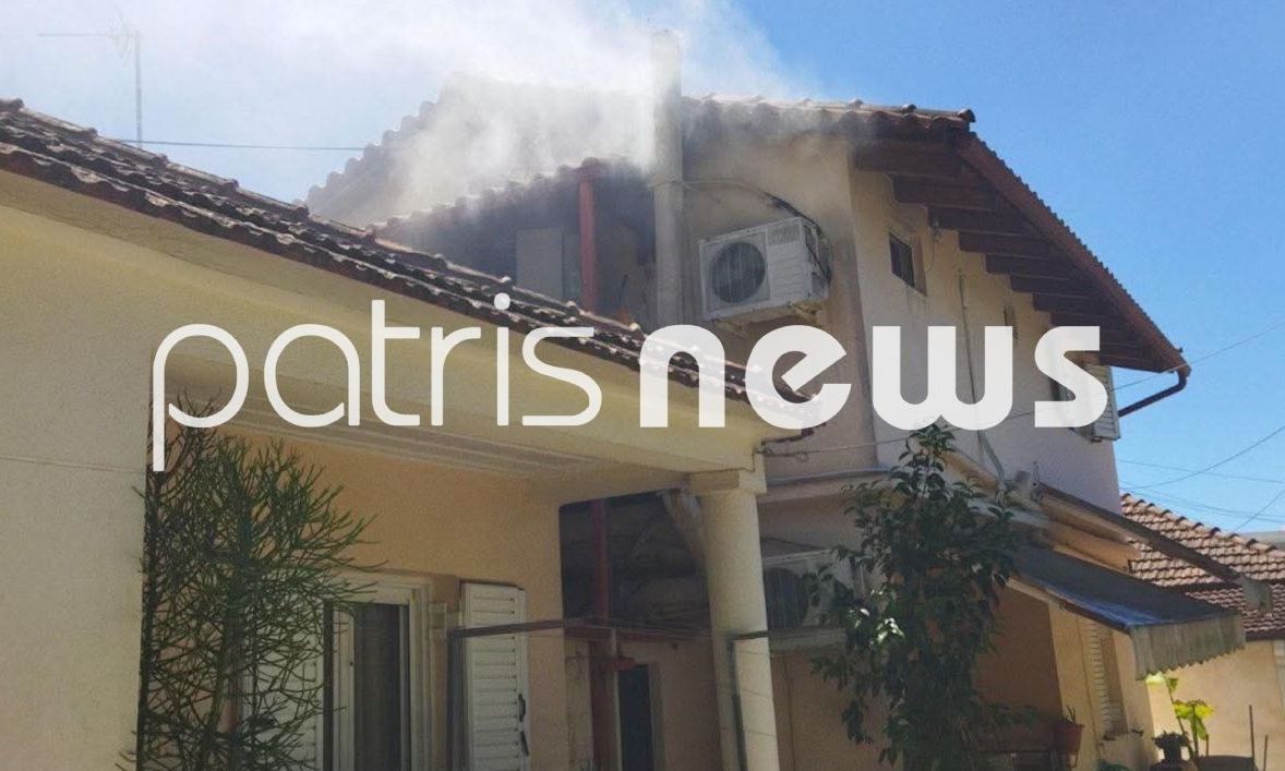 Πυρκαγιά σε οικία επί της οδού Καλυβίων στην Αμαλιάδα Ηλείας