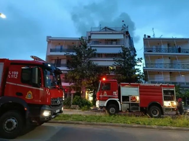 Πυρκαγιά σε κατοικία στη Λιβαδειά Βοιωτίας