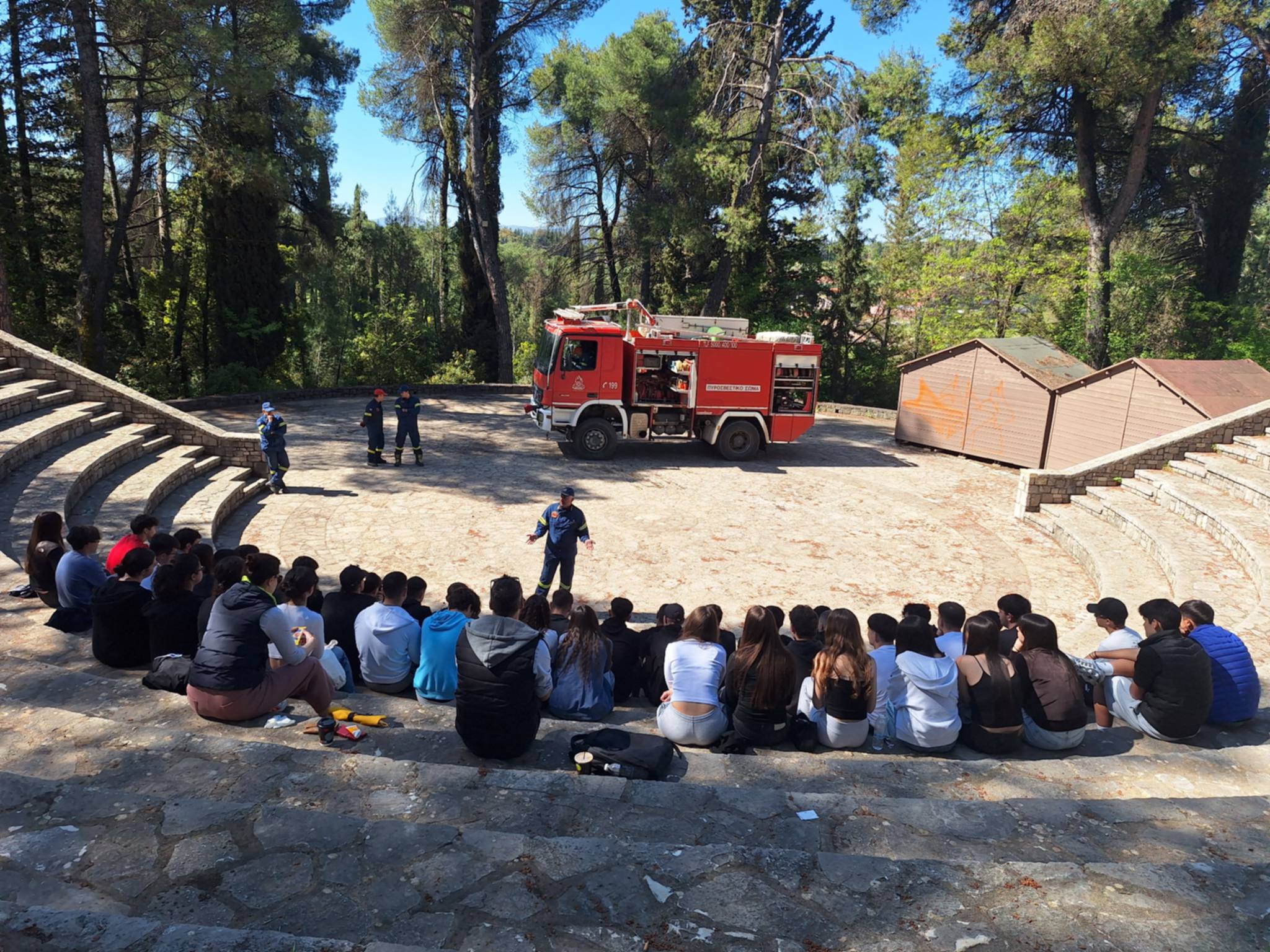 Βιωματικό εργαστήρι Πυροσβεστικής Παιδείας από τη ΔΙΠΥΝ Αρκαδίας σε μαθητές της Τρίπολης