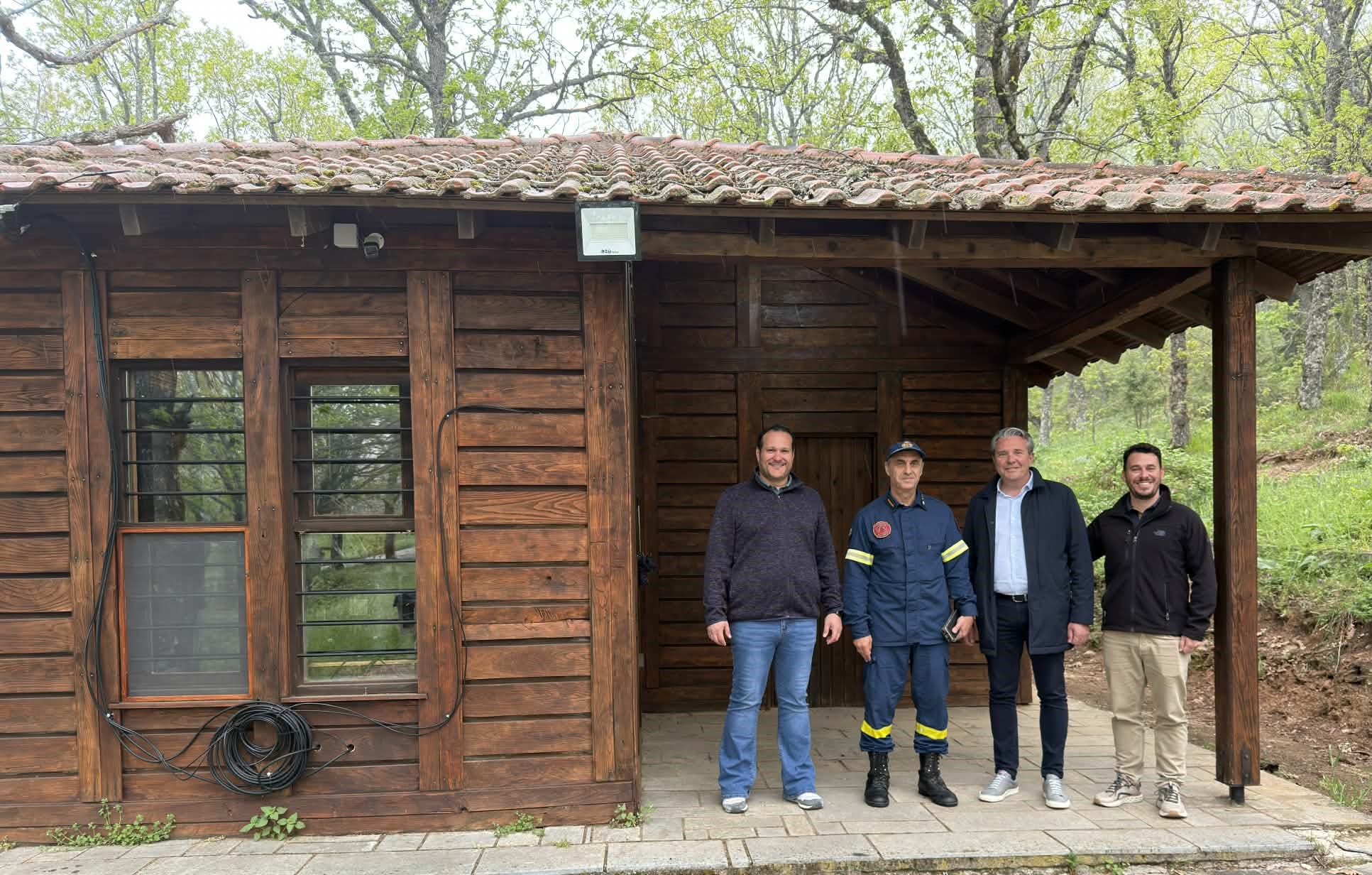 Σε πλήρη λειτουργία νέο πυροφυλάκιο με 24ωρη επιτήρηση drone στον Βάβδο Χαλκιδικής