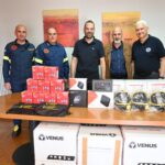 Δωρεά εξοπλισμού στην Πυροσβεστική από την Περιφέρεια Δυτικής Ελλάδας και τον Νεκτάριο Φαρμάκη