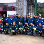 Άσκηση πυρόσβεσης και διάσωσης στην Ιερά Μονή Βατοπαιδίου στο Άγιο Όρος