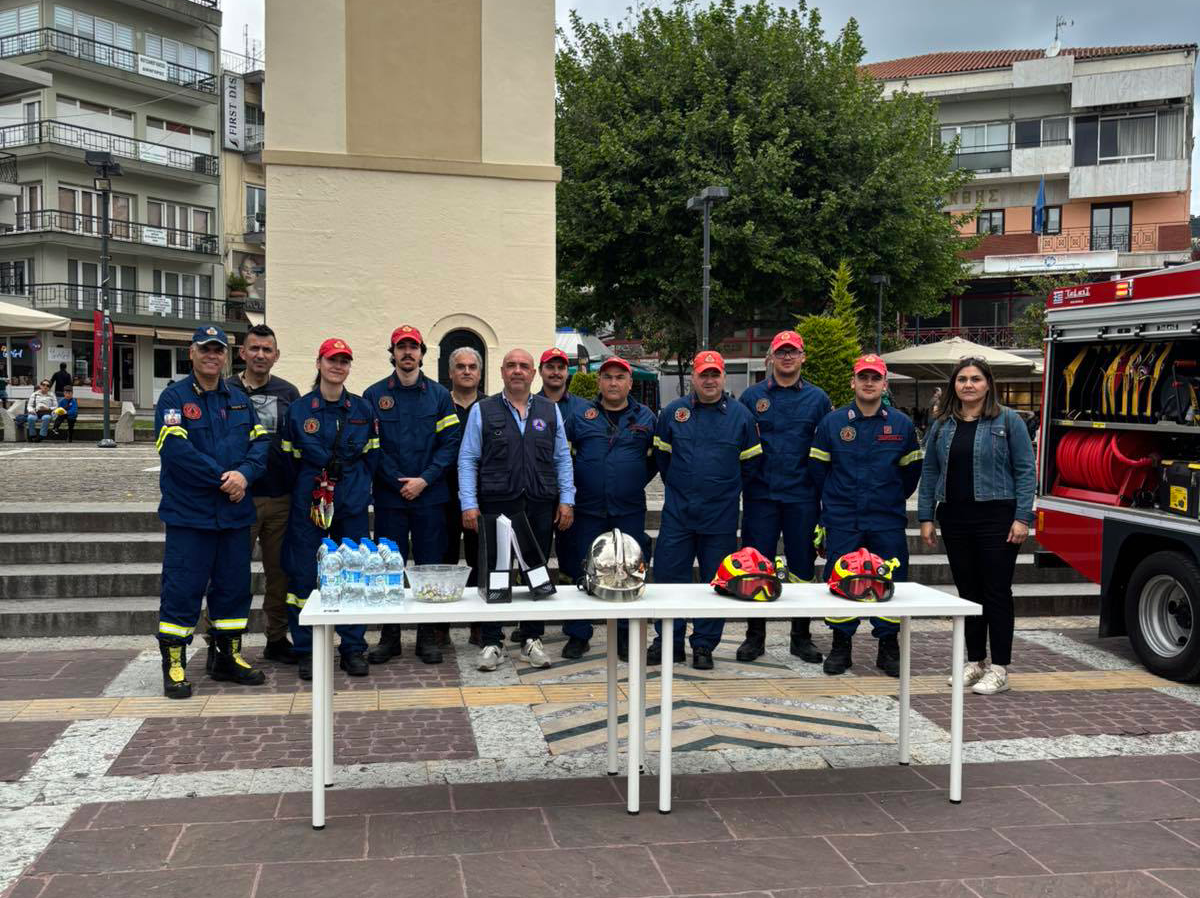 Δράση ενημέρωσης για την αντιπυρική περίοδο από την Πολιτική Προστασία και την Πυροσβεστική στην Ξάνθη