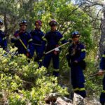 Άσκηση «Δια Πυρός» για την αντιμετώπιση δασικής πυρκαγιάς στη Λέσβο