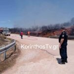 Πυρκαγιά σε αγροτική έκταση στην Αρχαία Νεμέα