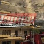 Πυρκαγιά σε κατοικία επί της οδού Αγίων Σαράντα στην Πάτρα