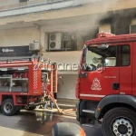 Πυρκαγιά σε φούρνο επί της οδού Σελίνου στα Χανιά Κρήτης