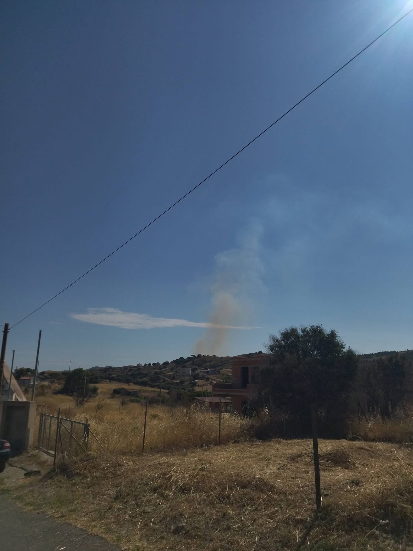 Πυρκαγιά σε δασική έκταση στην Πλάκα Κερατέας