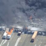 Μεγάλη πυρκαγιά σε αποθήκη ιατρικού εξοπλισμού στην Καλιφόρνια – Επιχειρούν εκατοντάδες πυροσβέστες