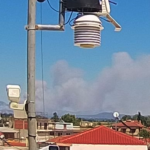Πυρκαγιά σε αγροτοδασική έκταση στο Ακραίφνιο Βοιωτίας