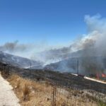 Πυρκαγιά σε χαμηλή βλάστηση στην περιοχή Αμπέλα Σύρου