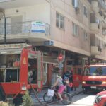 Πυρκαγιά σε διαμέρισμα πολυκατοικίας επί της οδού Νεοφύτου Λάρισας