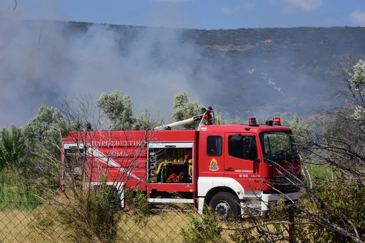 Πυροσβεστική: 33 αγροτοδασικές πυρκαγιές το τελευταίο 24ωρο