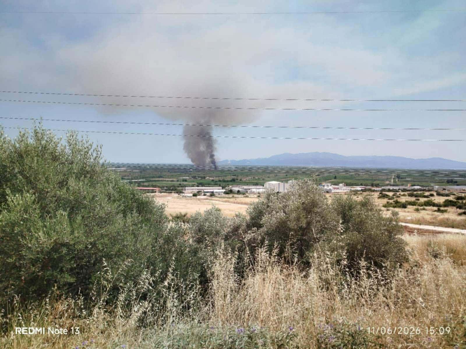 Πυρκαγιά σε αγροτική έκταση στον Δήμο Νέστου Καβάλας Πυρκαγιά σε αγροτική έκταση στον Δήμο Νέστου Καβάλας