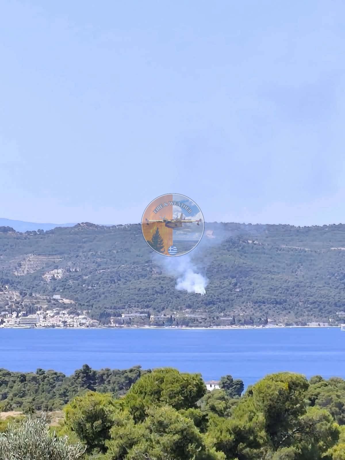 Άμεσα τέθηκε υπό μερικό έλεγχο πυρκαγιά σε δασική έκταση στην περιοχή Λιγονέρι Σπετσών Άμεσα τέθηκε υπό μερικό έλεγχο πυρκαγιά σε δασική έκταση στην περιοχή Λιγονέρι Σπετσών