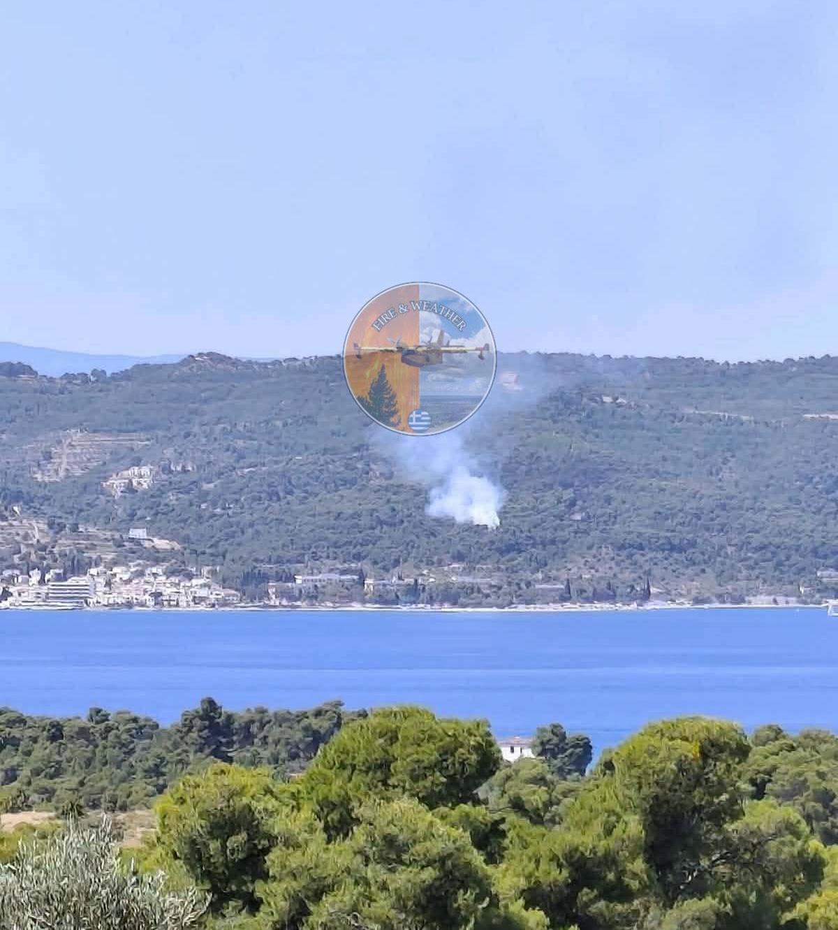 Άμεσα τέθηκε υπό μερικό έλεγχο πυρκαγιά σε δασική έκταση στην περιοχή Λιγονέρι Σπετσών