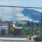 Πυρκαγιά σε δασική έκταση στην περιοχή Ζησιμέικα στη Δυτική Αχαΐα