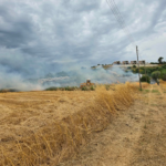 Πυρκαγιά σε αγροτική έκταση μεταξύ Καλάνδρας και παραλίας Φούρκας Χαλκιδικής