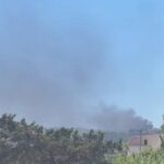 Πυρκαγιά σε χορτολιβαδική έκταση στην περιοχή Πασαούτια Ρόδου