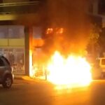 Πυρκαγιά σε σταθμευμένο Ι.Χ. όχημα επί της οδού Κωνσταντινουπόλεως στην Πάτρα