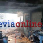 Πυρκαγιά σε κατοικία στη Σκύρο