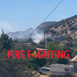 Πυρκαγιά σε χώρο στάθμευσης οικήματος στα Καλύβια Θορικού Αττικής