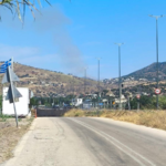 Πυρκαγιά σε δασική έκταση στην Πλάκα Κερατέας