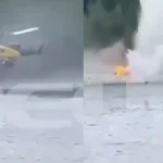 Πτώση πυροσβεστικού ελικοπτέρου τύπου Bell στην λίμνη Αώου