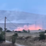 Τρεις πυρκαγιές από κεραυνούς σε εξέλιξη στην Εύβοια