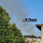 Πυρκαγιά σε αγροτική έκταση στον Εύοσμο Θεσσαλονίκης