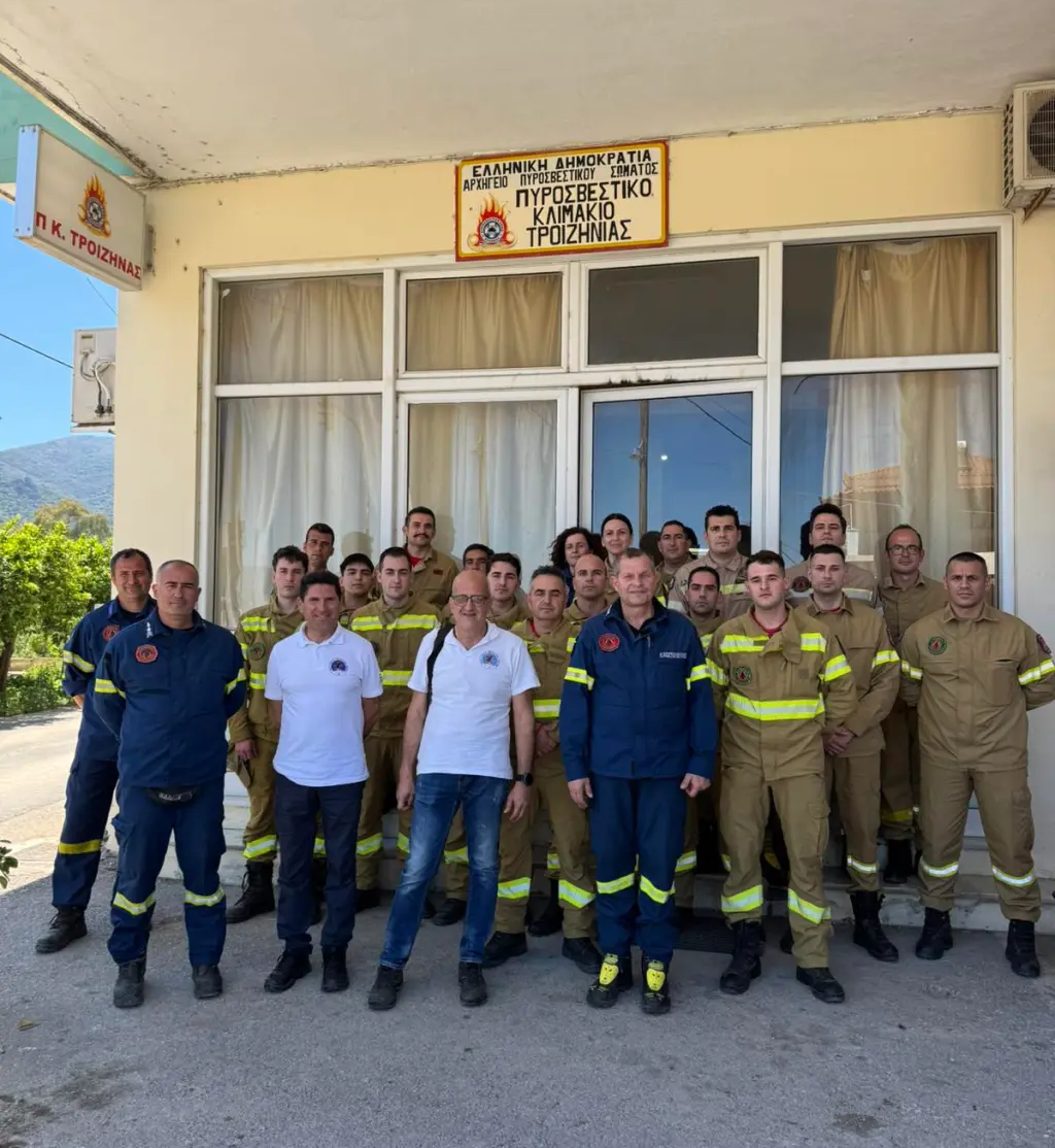 Εκπαίδευση Πρώτων Βοηθειών στο Πυροσβεστικό Κλιμάκιο Τροιζήνας