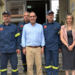 Επίσκεψη του Υφυπουργού Κλιματικής Κρίσης και Πολιτικής Προστασίας στην ΕΜΟΔΕ και την Π.Υ. Τρίπολης