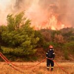 Πυρκαγιά σε αγροτοδασική έκταση στον Ασπρόκαμπο Φθιώτιδας