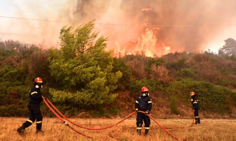 Πυρκαγιά σε αγροτοδασική έκταση στον Ασπρόκαμπο Φθιώτιδας