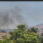 Πυρκαγιά σε χαμηλή βλάστηση στα Αμπελάκια Σαλαμίνας