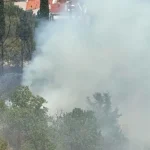Πυρκαγιά σε χαμηλή βλάστηση στο Ωραιόκαστρο Θεσσαλονίκης