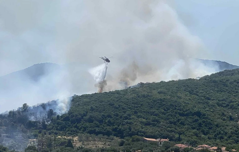 Πυρκαγιά σε αγροτοδασική έκταση στην περιοχή Καλλιθέα Φαρσάλων