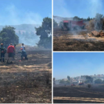 Πυρκαγιά σε χαμηλή βλάστηση στην περιοχή Άγιος Νεκτάριος της Κω