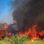 Πυρκαγιά σε αγροτοδασική έκταση στο Βουλισμένο Αλώνι Ηρακλείου Κρήτης