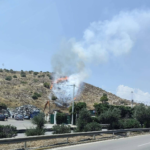Πυρκαγιά σε χαμηλή βλάστηση στο Σχιστό Περάματος