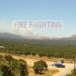 Πυρκαγιά σε χαμηλή βλάστηση στο Μελιδοχώρι Ηρακλείου Κρήτης