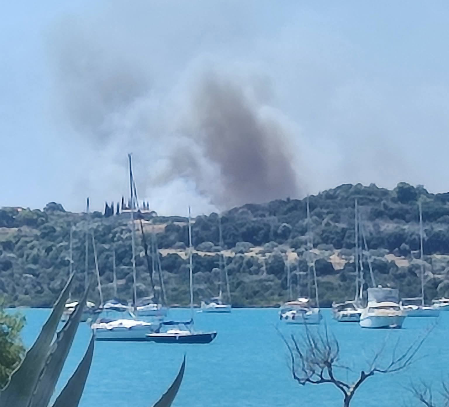 Πυρκαγιά σε αγροτοδασική έκταση στη Χινίτσα Αργολίδας