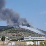Πυρκαγιά σε αγροτοδασική έκταση στον Άγιος Βασίλειος Κορινθίας
