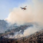 Πυρκαγιά σε χαμηλή βλάστηση στη Στεφάνη Βοιωτίας