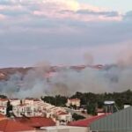 Πυρκαγιά σε χαμηλή βλάστηση στο Ωραιόκαστρο Θεσσαλονίκης