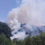 Πυρκαγιά σε αγροτοδασική έκταση στα Βασιλικά Κέρκυρας